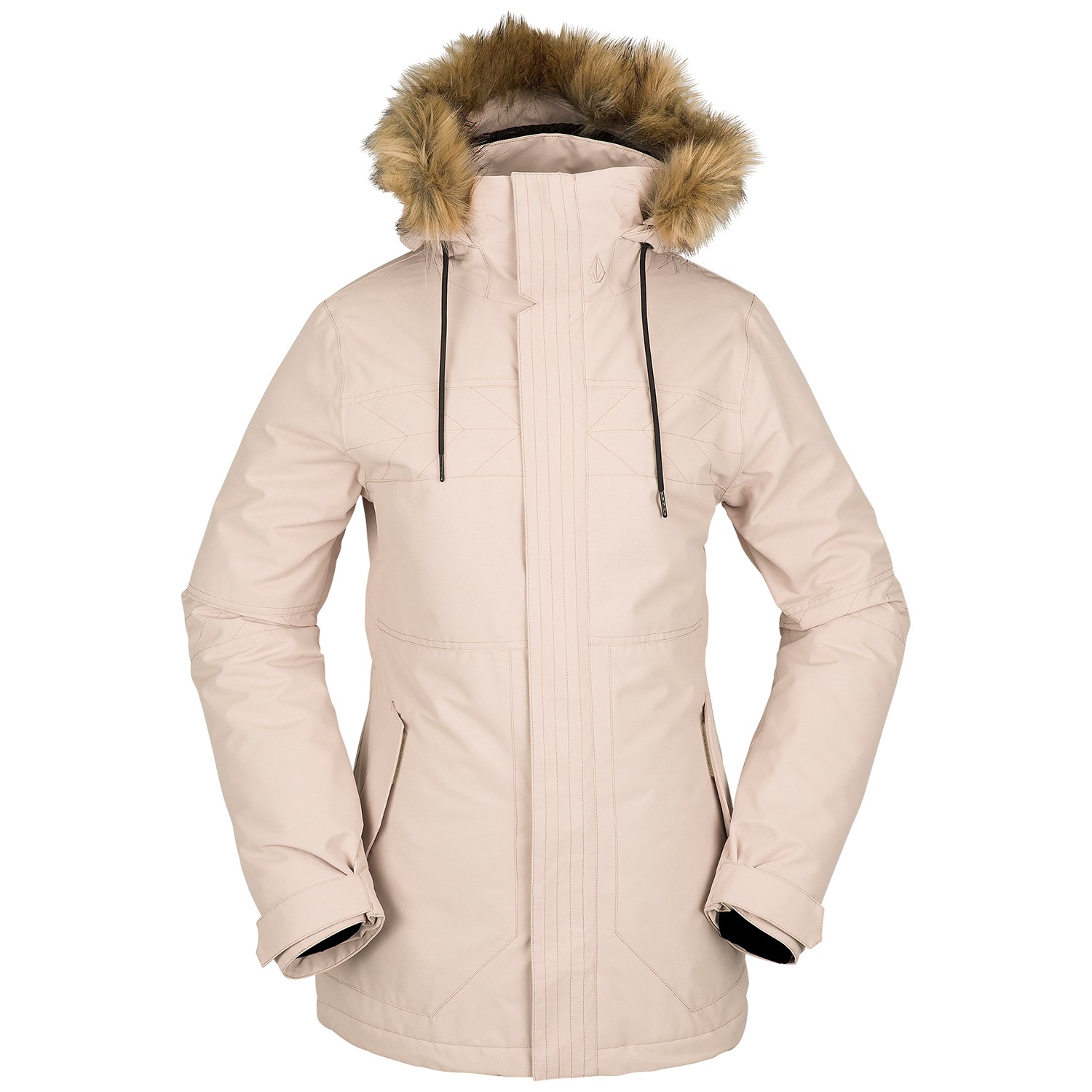 Утепленная куртка Volcom Fawn Insulated, песочный утепленная куртка volcom fawn insulated черный