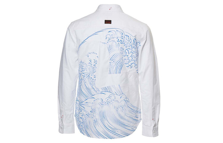 

Рубашка мужская белая Evisu, белый