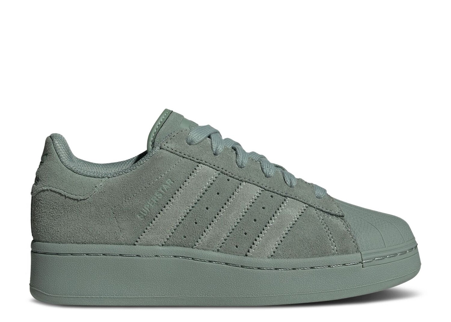

Кроссовки adidas Wmns Superstar Xlg 'Silver Green', зеленый