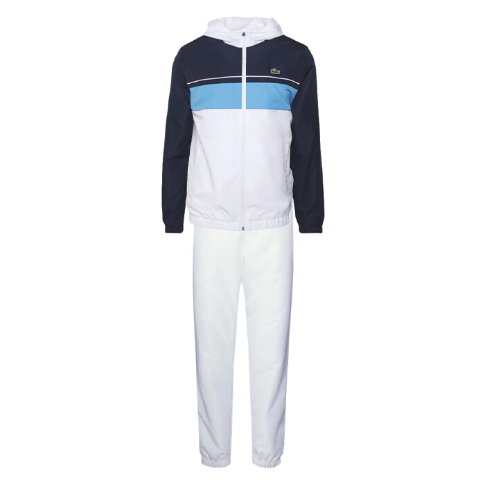 

Спортивный костюм Lacoste Sport Hodded, белый/синий