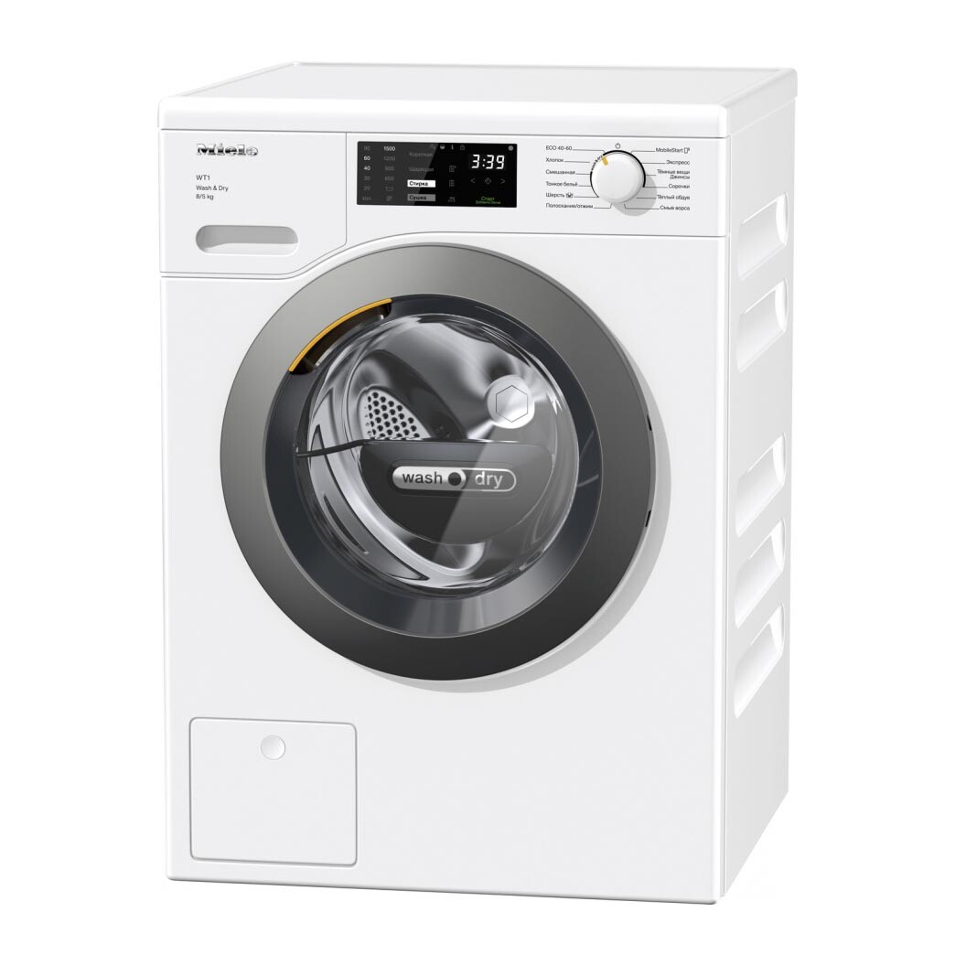 

Стирально-сушильная машина Miele WTD160WCS, белый