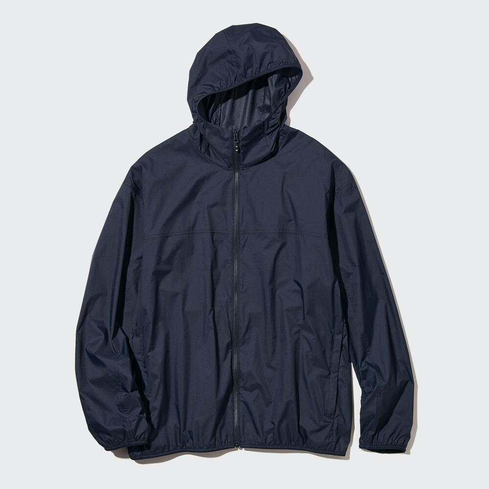 

Куртка с капюшоном унисекс Uniqlo, синий