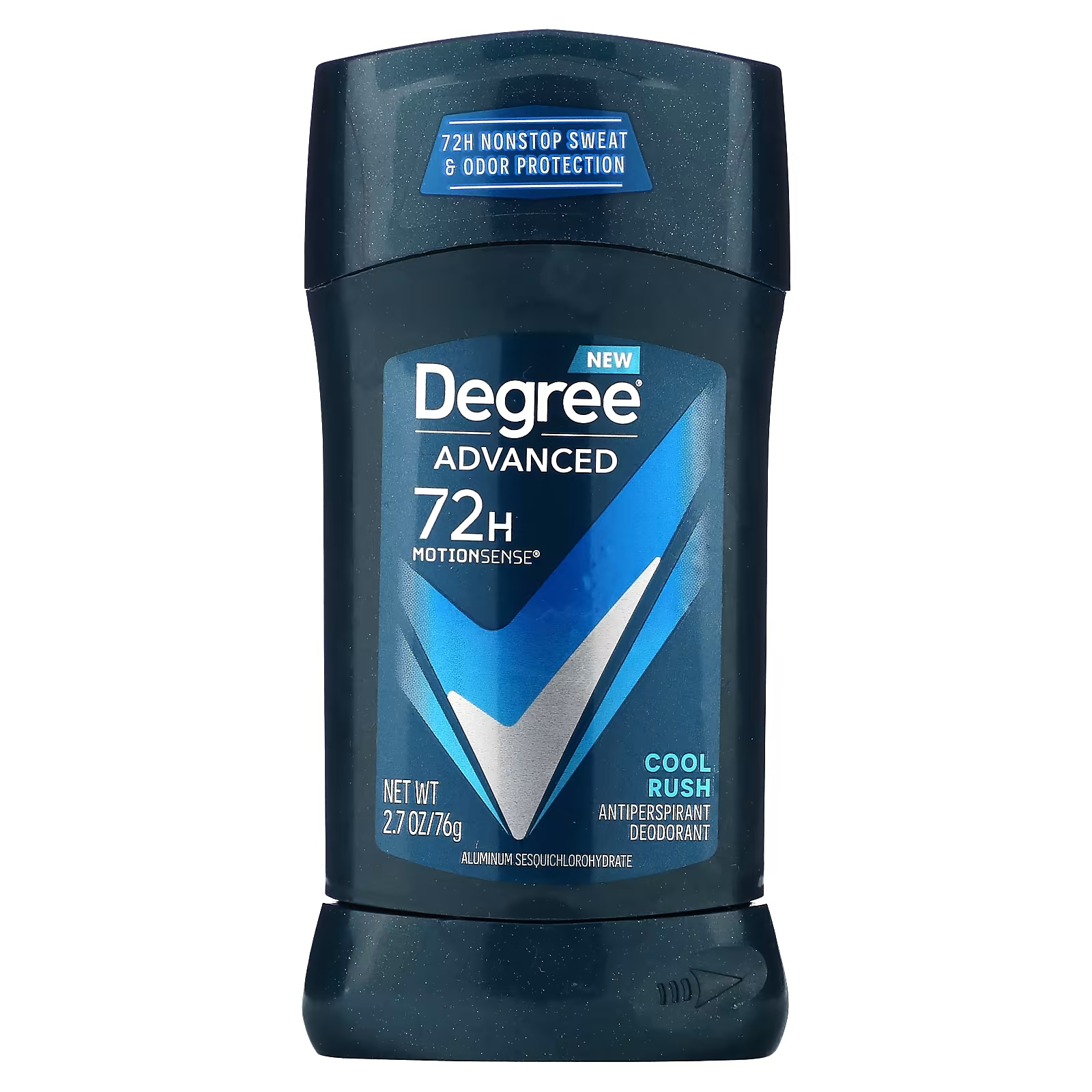 Дезодорант-антиперспирант Degree MotionSens Advanced Cool Rush 72 часа degree дезодорант антиперспирант очищение для душа 74 г 2 6 унции