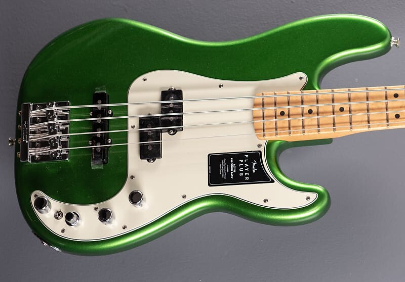 

Player Plus Precision Bass - Cosmic Jade с кленом Fender Player Plus Precision Bass - w/Maple