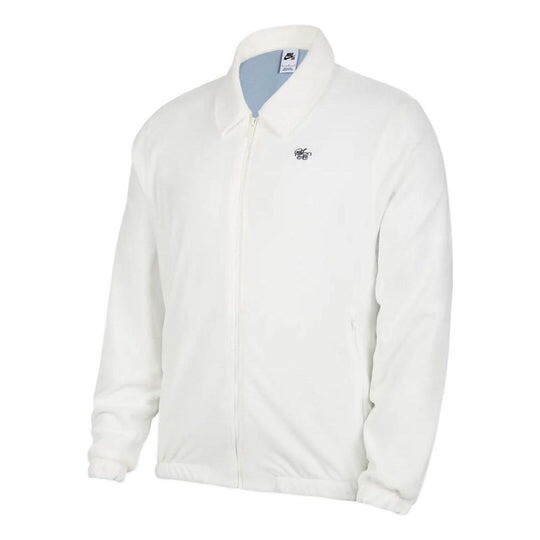 

Куртка Nike SB Solid Color Embroidered Loog Casual, белый