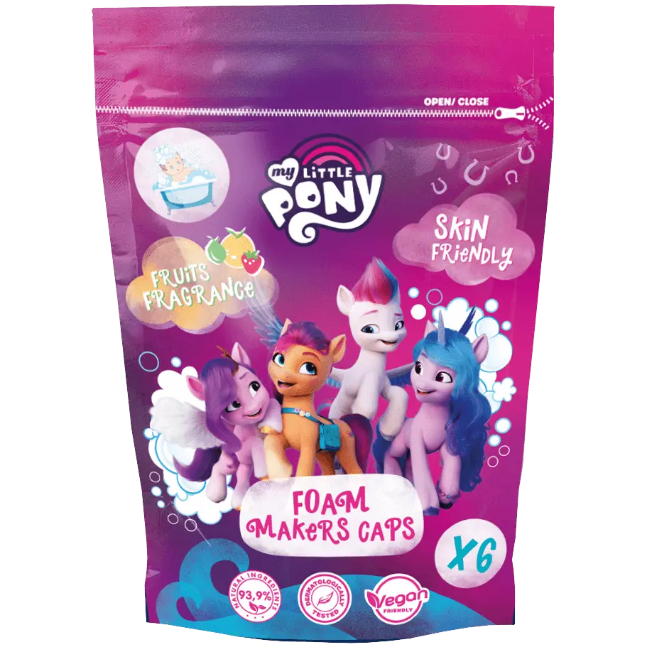 My Little Pony жемчужная ванна для детей, 6х20 г