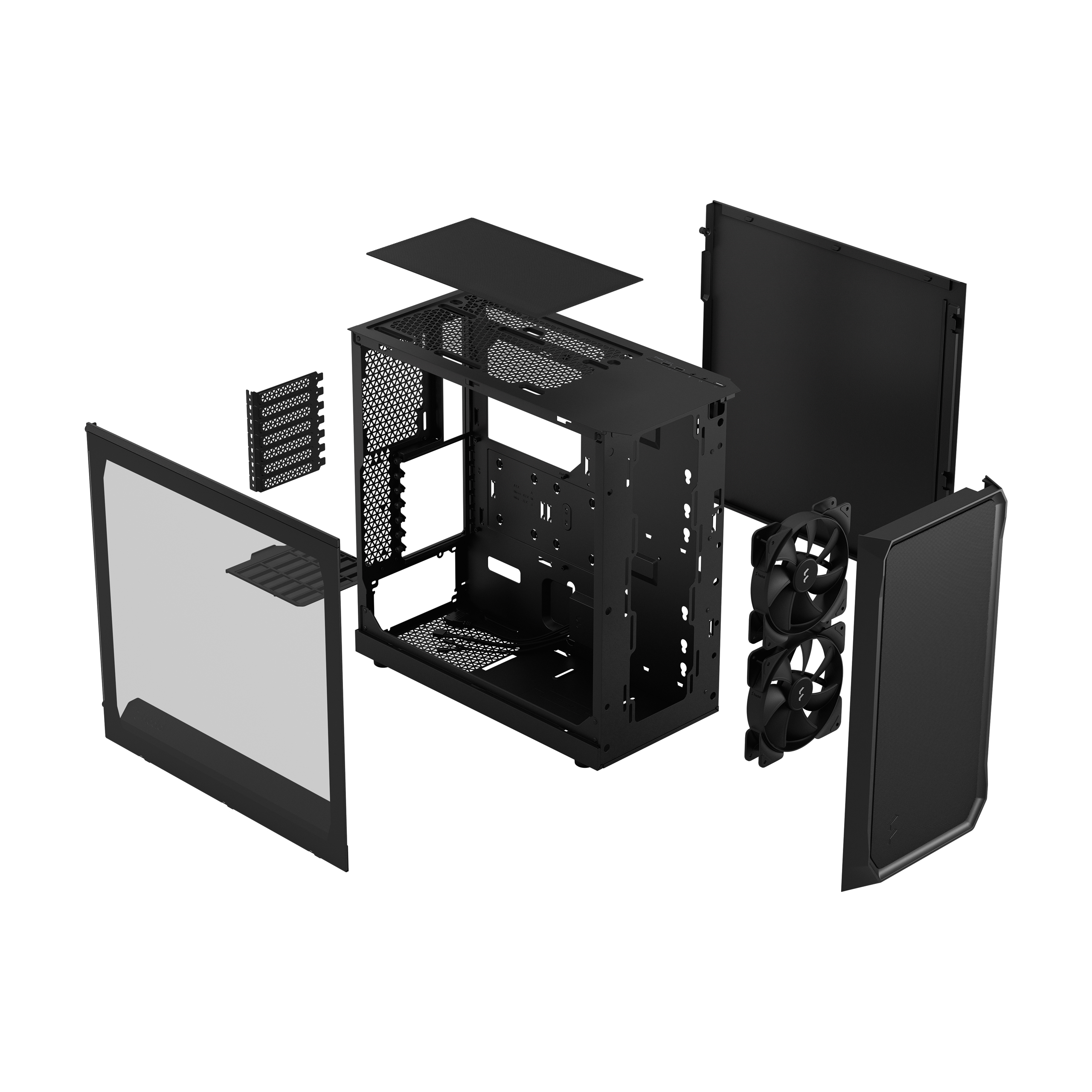 Fractal design black. Fractal Design Focus 2 RGB Black TG Clear Tint. Fractal Design Focus 2 RGB Black. Fractal Design Focus 2 Black Solid. Корпус Fractal Design Focus.