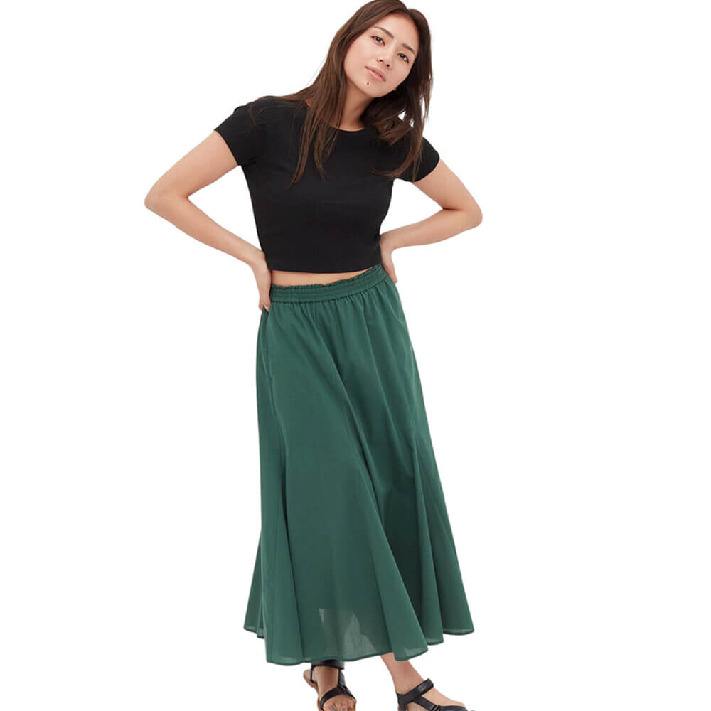 

Футболка Uniqlo Ribbed Cropped, чёрный