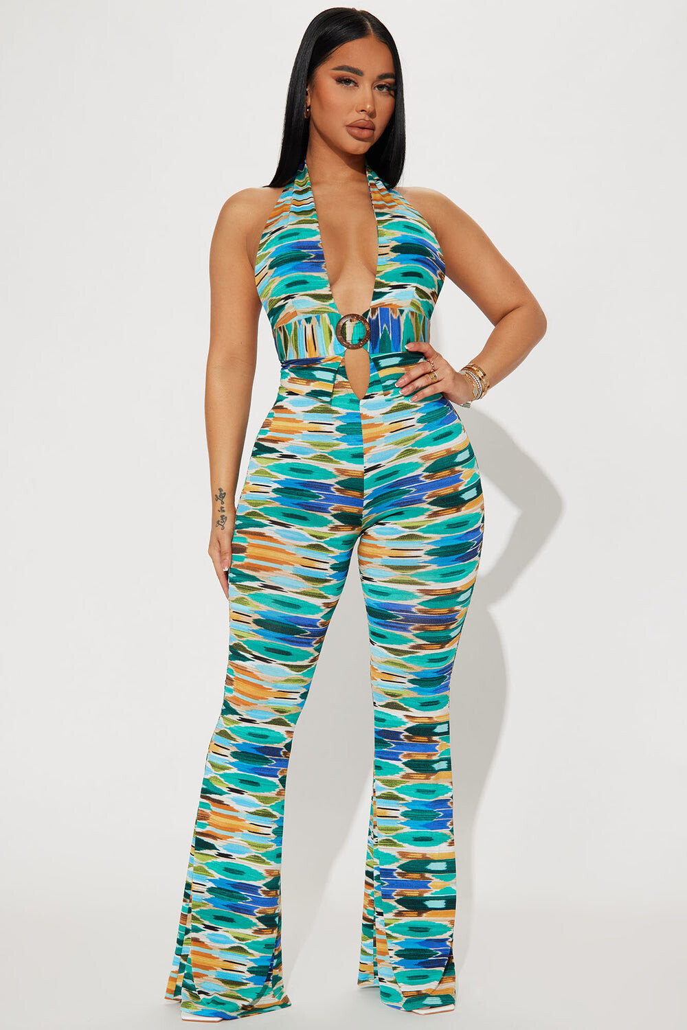 

Комбинезон Fashion Nova P8189, зеленый