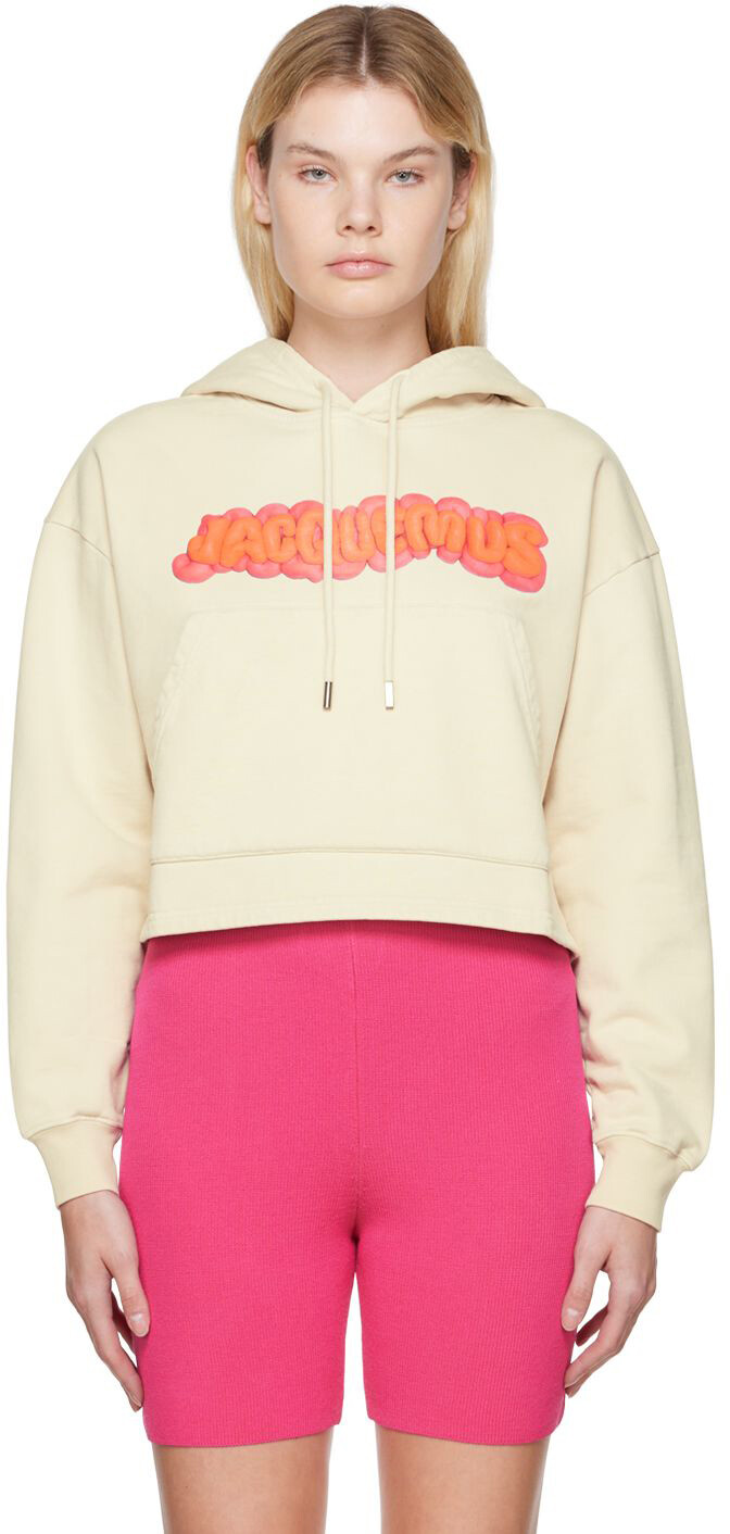 

Худи Le Papier 'Le Sweatshirt Pate À Modeler' бежевого цвета. Jacquemus, Бежевый