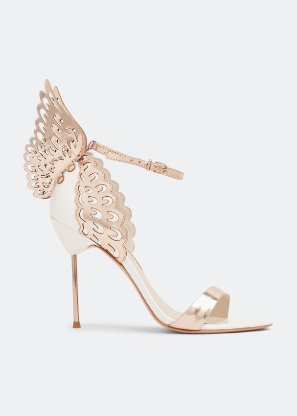 Сандалии SOPHIA WEBSTER Evangeline sandals, золотой