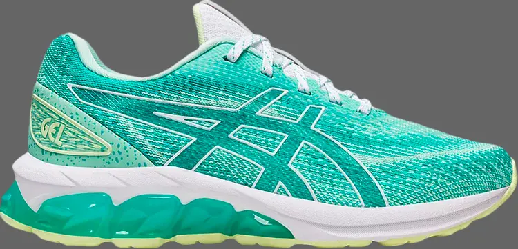 

Кроссовки gel quantum 180 7 gs 'waterfall ice green' Asics, синий