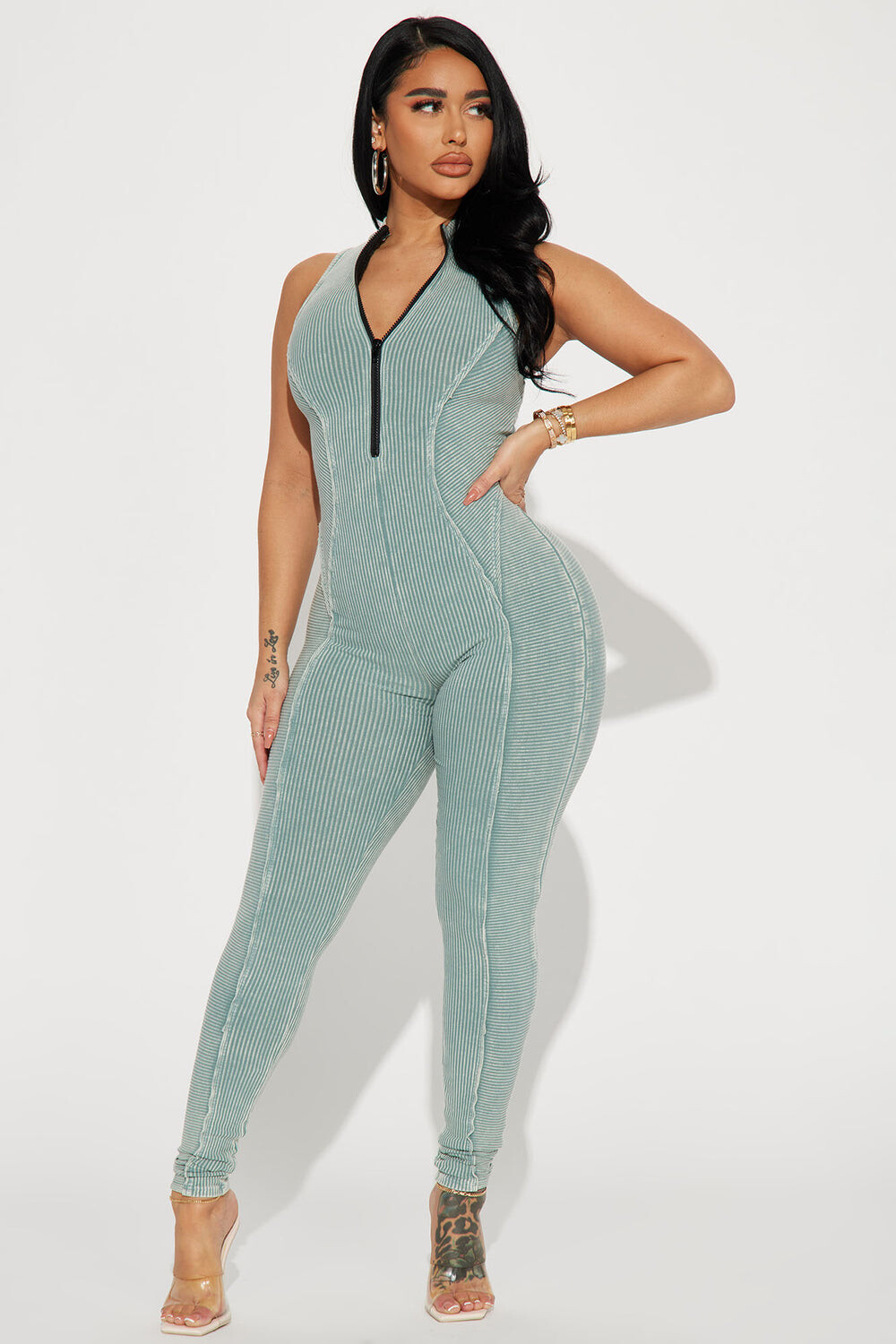 

Комбинезон Fashion Nova P2402JC44FN, мятный
