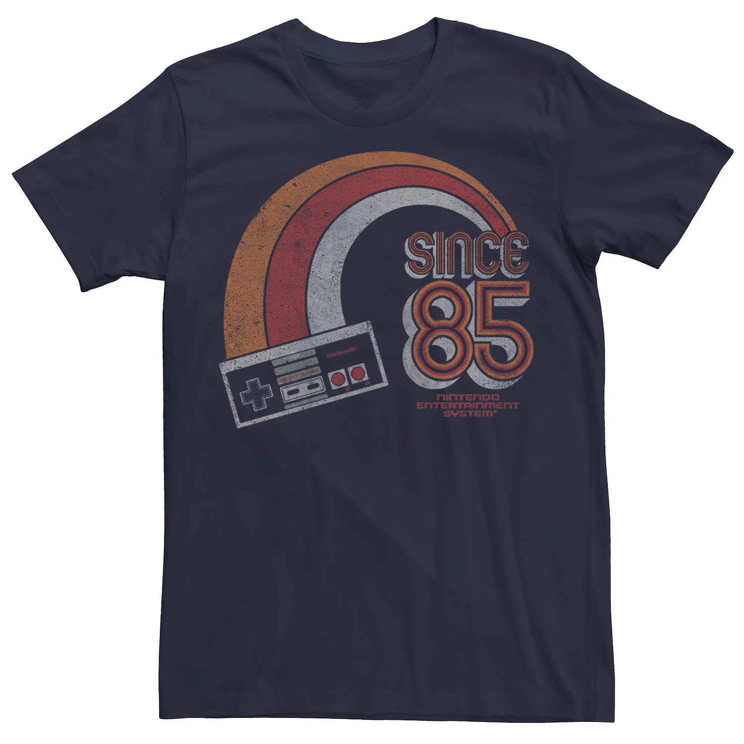 Мужская футболка с потертым логотипом Nintendo NES From 85 Licensed Character