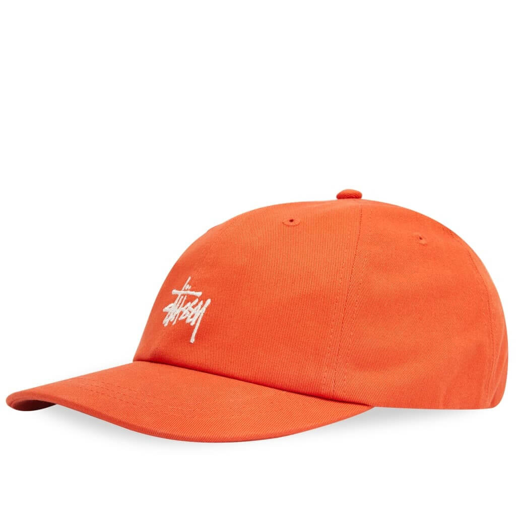 

Кепка Stussy Basic Stock Low Pro, оранжевый