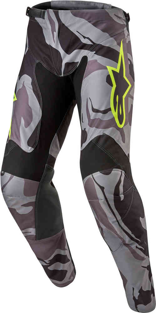Тактические брюки Racer для мотокросса Alpinestars, уголь/камуфляж утолщенные наколенники для мотоциклов защитное снаряжение для мотокросса езды на мотоцикле