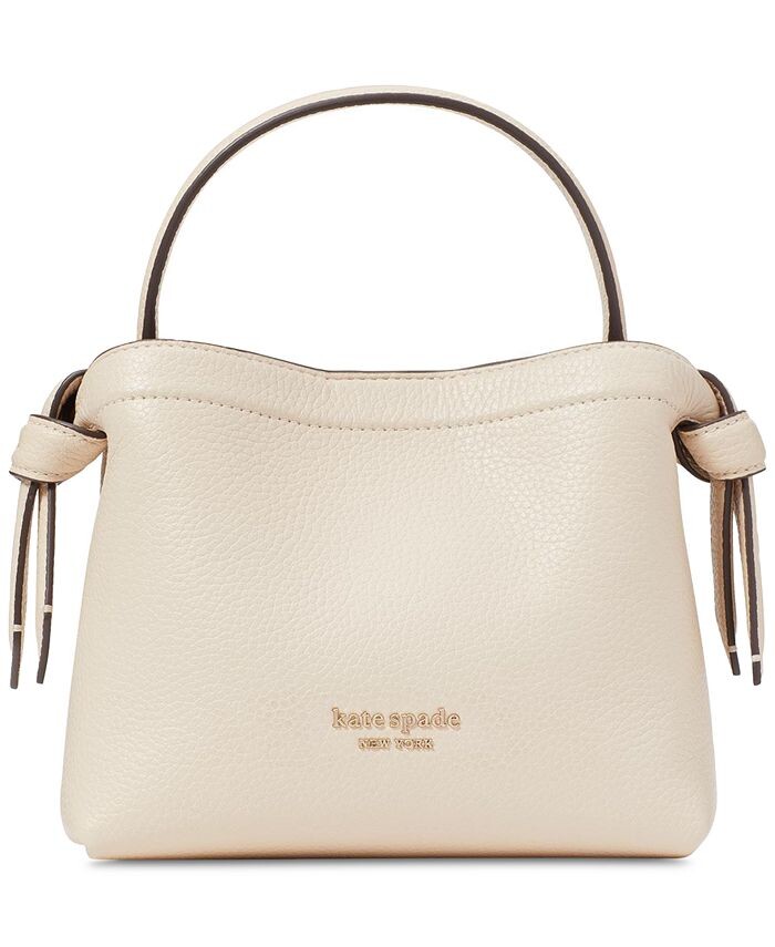 

Миниатюрная сумка через плечо Knott из шагреневой кожи kate spade new york, розовый