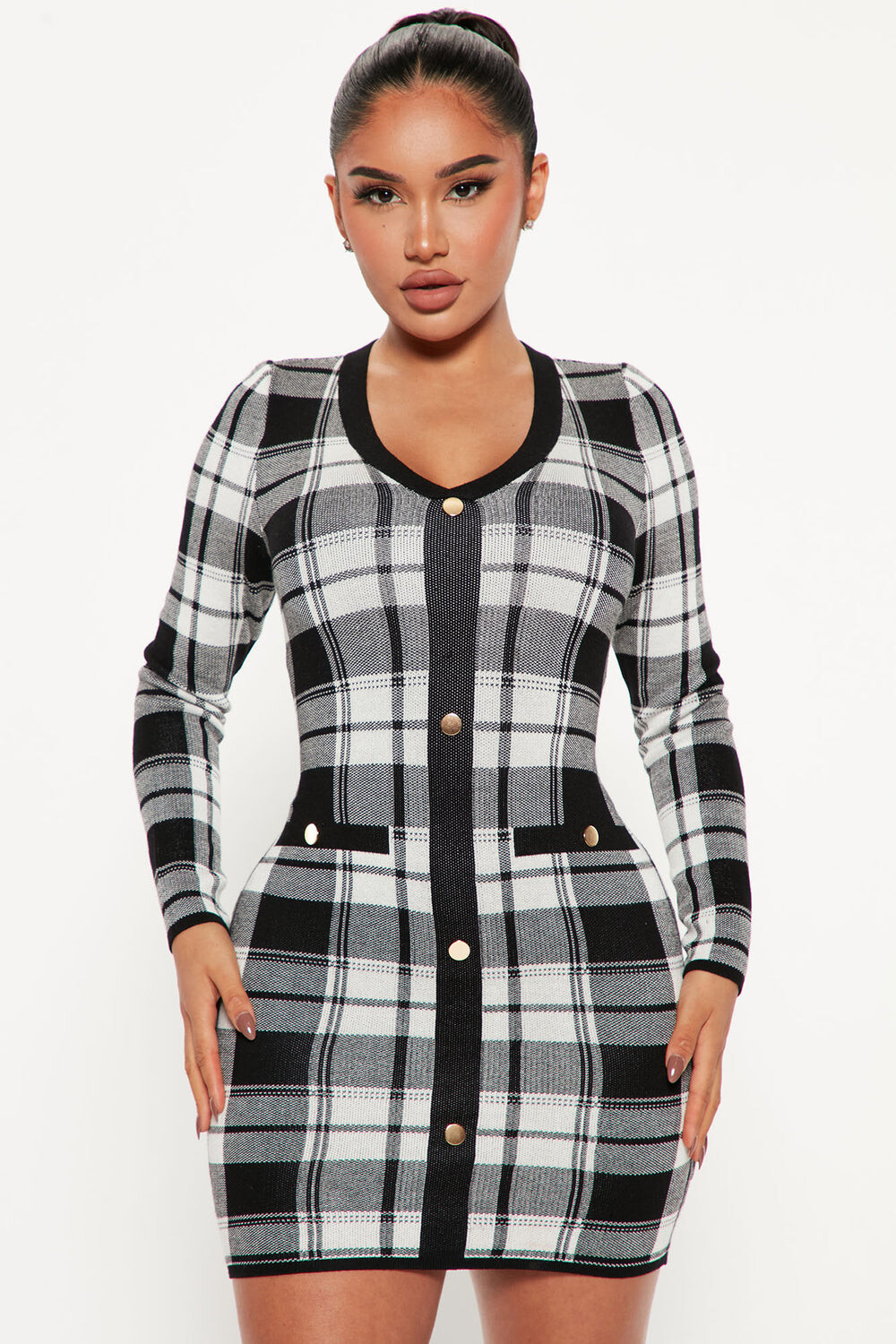 

Мини платье Fashion Nova J3H0436S, черный