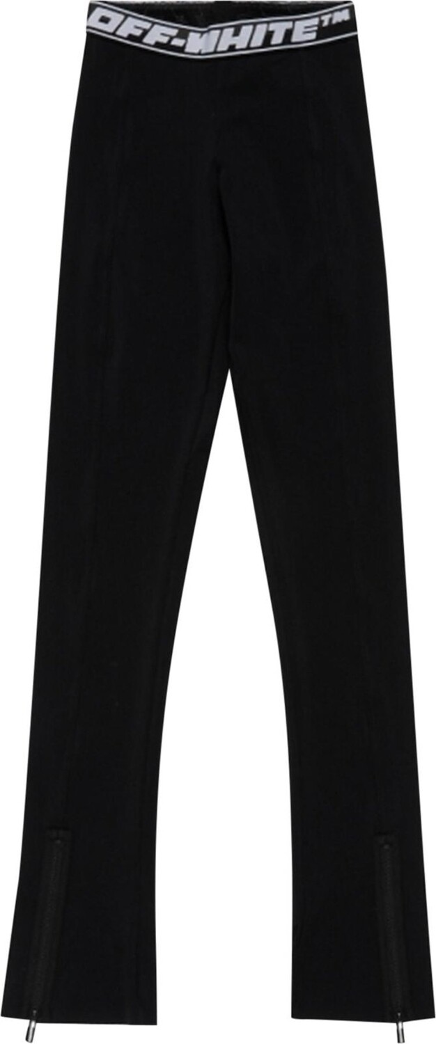 

Леггинсы Off-White Athleisure Split Leggings 'Black', черный