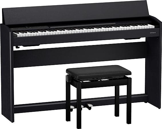 

Цифровое домашнее пианино Roland F701 в цвете Contemporary Black F701CB