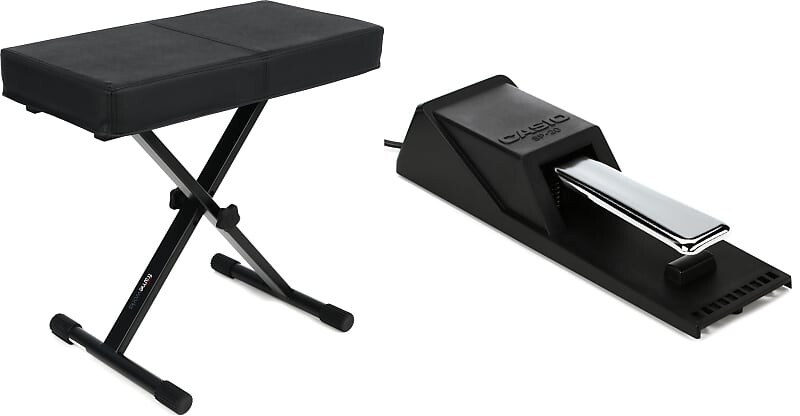 

Комплект Gator Frameworks GFW-KEY-BNCH-1 Standard Black Keyboard Bench с педалью сустейна Casio SP20 Gator Frameworks + Casio GFW-KEY-BNCH-1=1 SP20=1