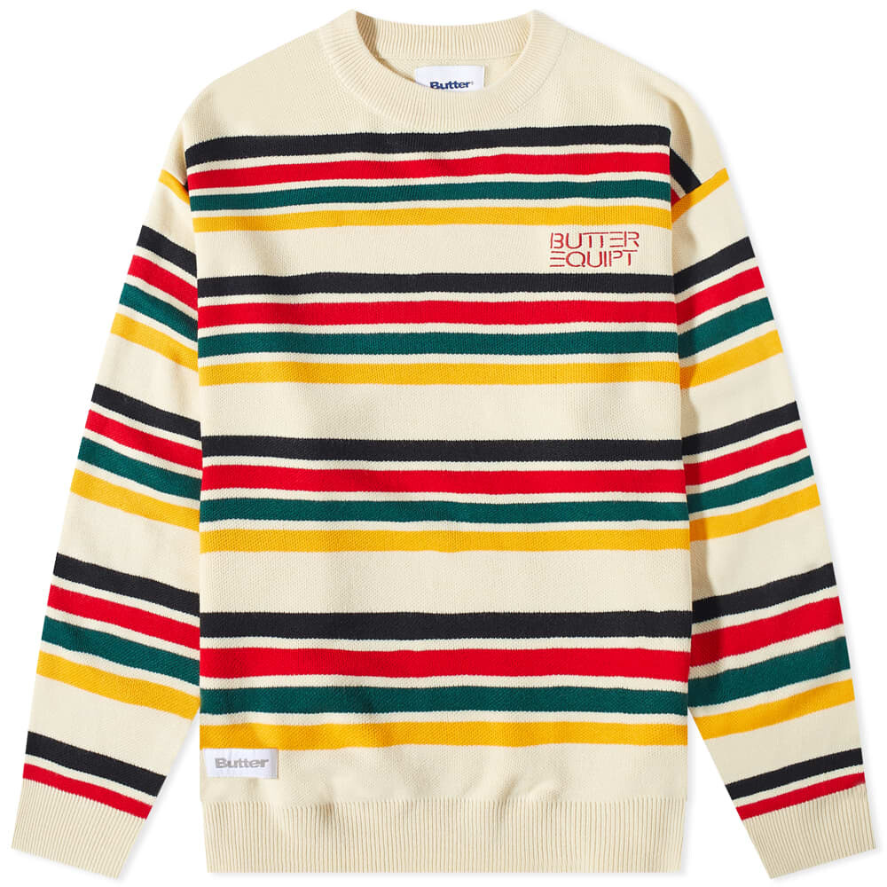 

Джемпер Butter Goods Stripe Crew Knit