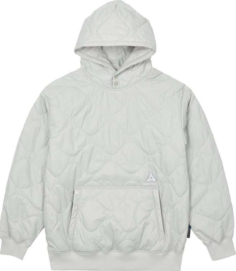 

Толстовка Palace Pertex Quilter Hood 'Grey', серый