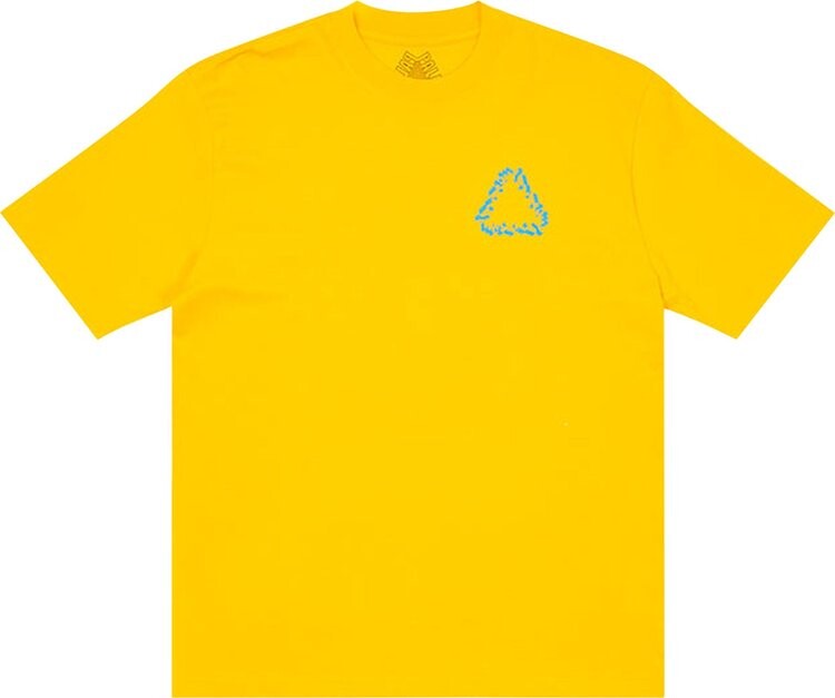 

Футболка Palace Nein Fuss T-Shirt 'Yellow', желтый
