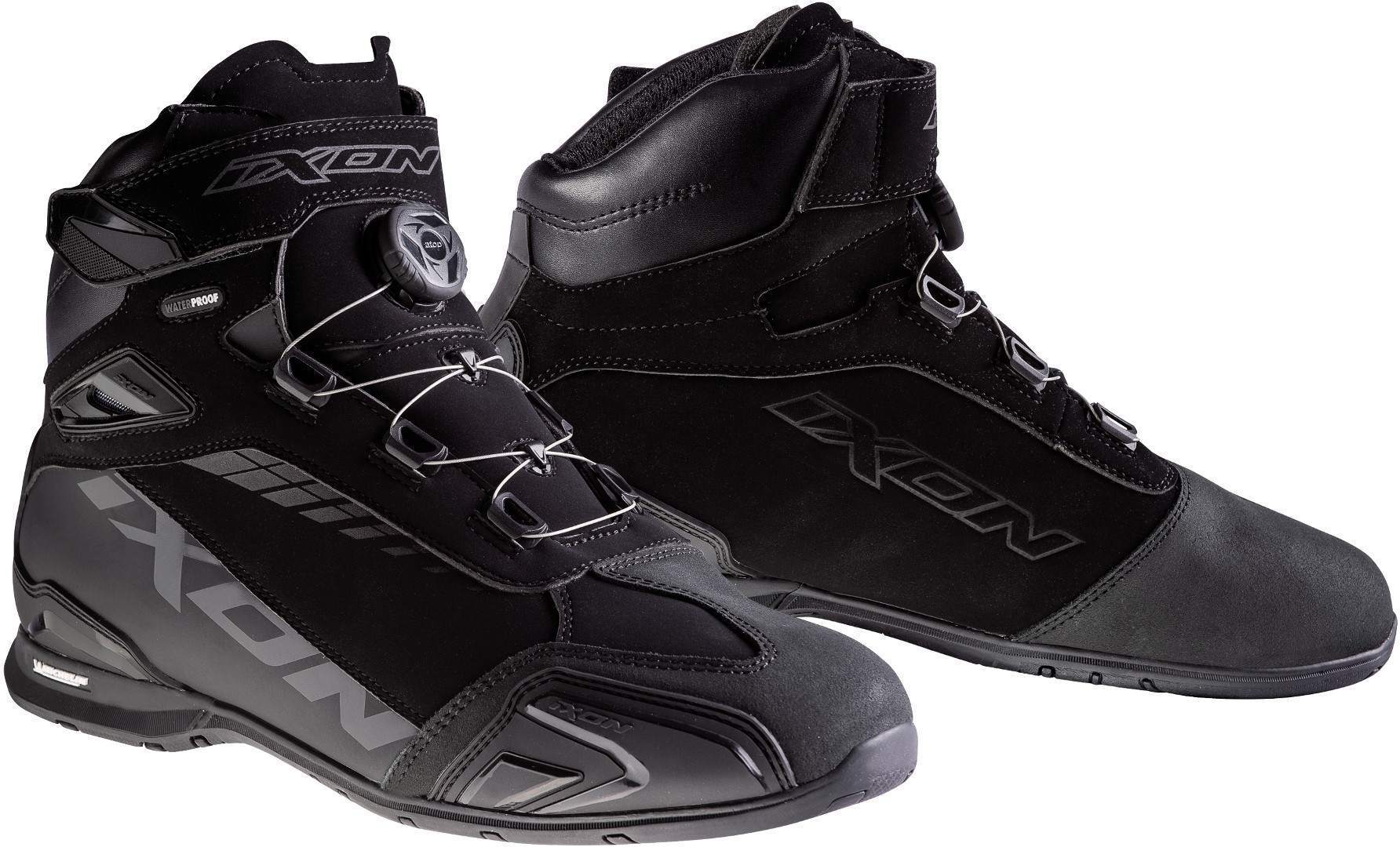 Обувь Ixon Bull WP для мотоциклов, черная