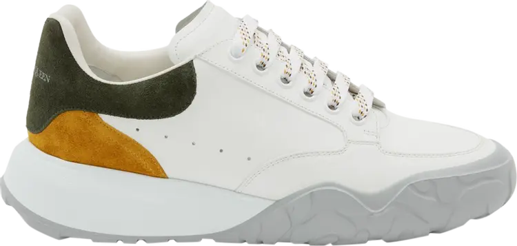 

Кроссовки Alexander McQueen Court Trainer White Mix, белый