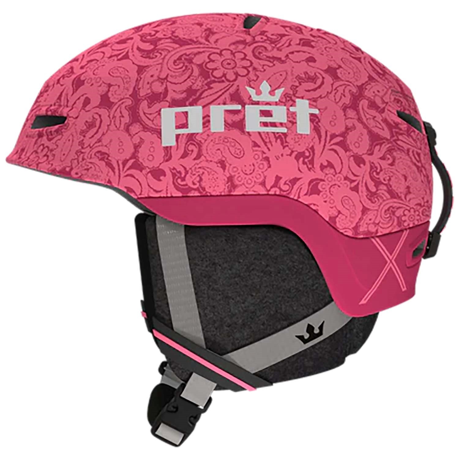 Шлем Pret Moxie X MIPs детский, розовый цена и фото