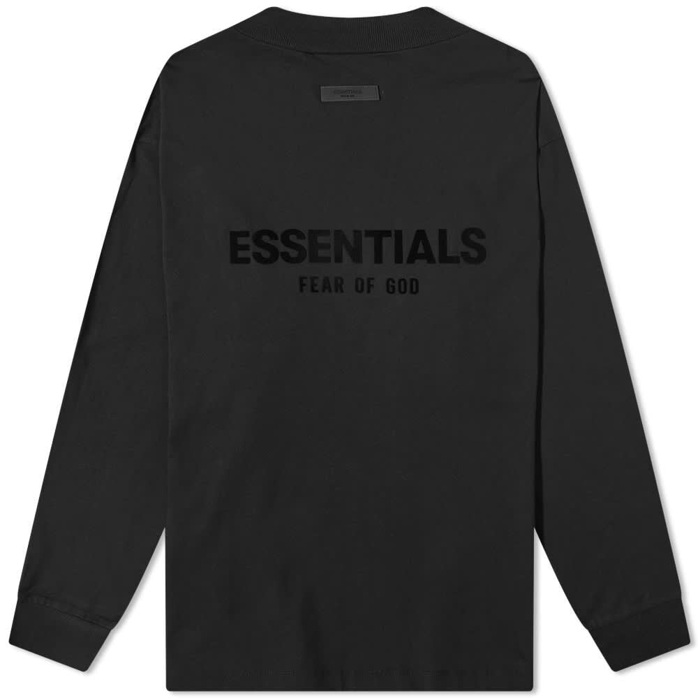 

Футболка с длинным рукавом и логотипом Fear of God Essentials