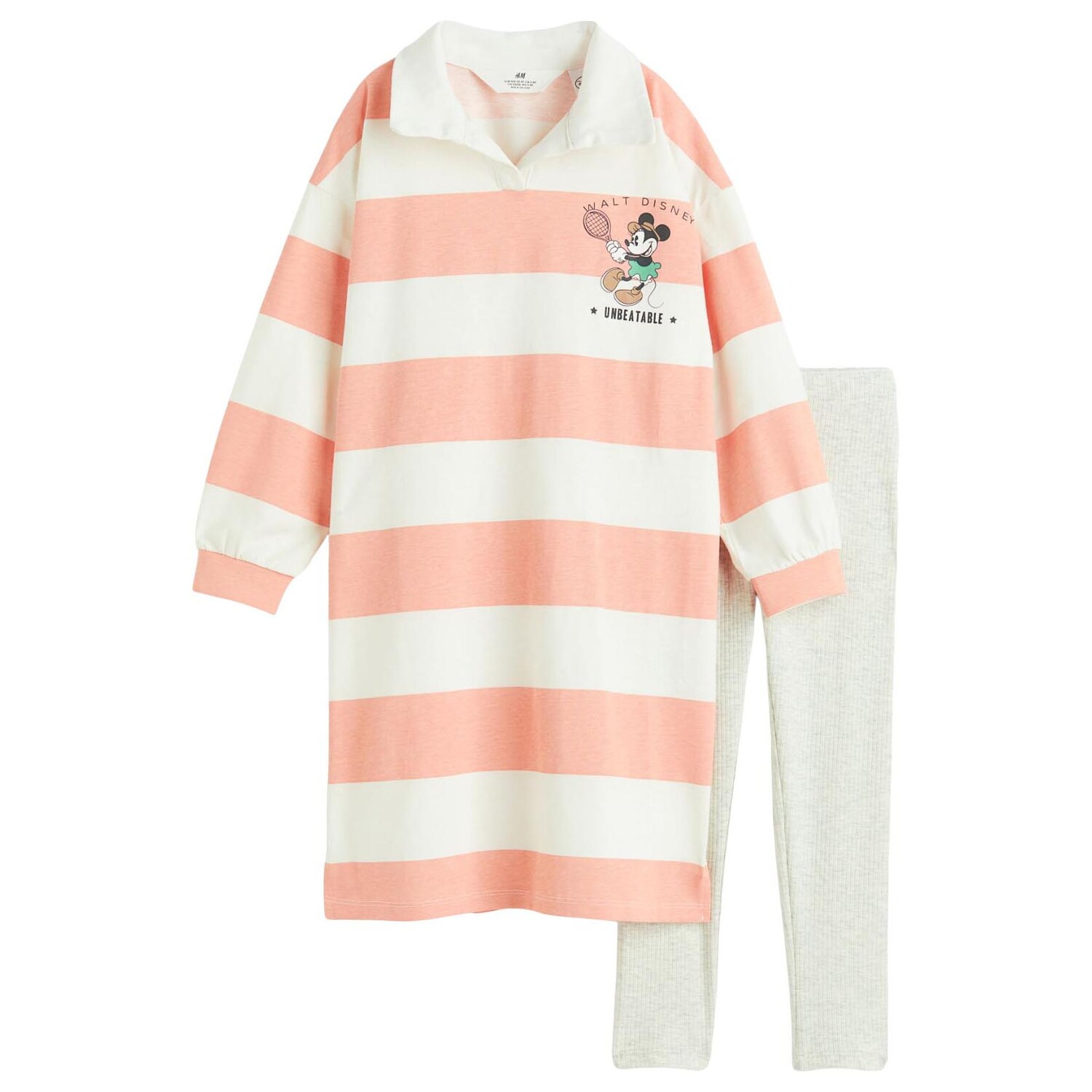

Комплект одежды H&M Printed Minnie Mouse, 2 предмета, светло-оранжевый