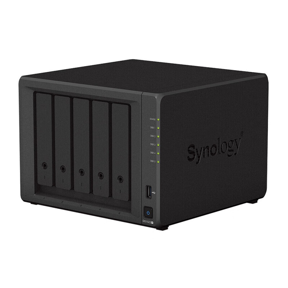 

Сетевое хранилище Synology DS1522+ 5-дисковое с расширением до 15 дисков