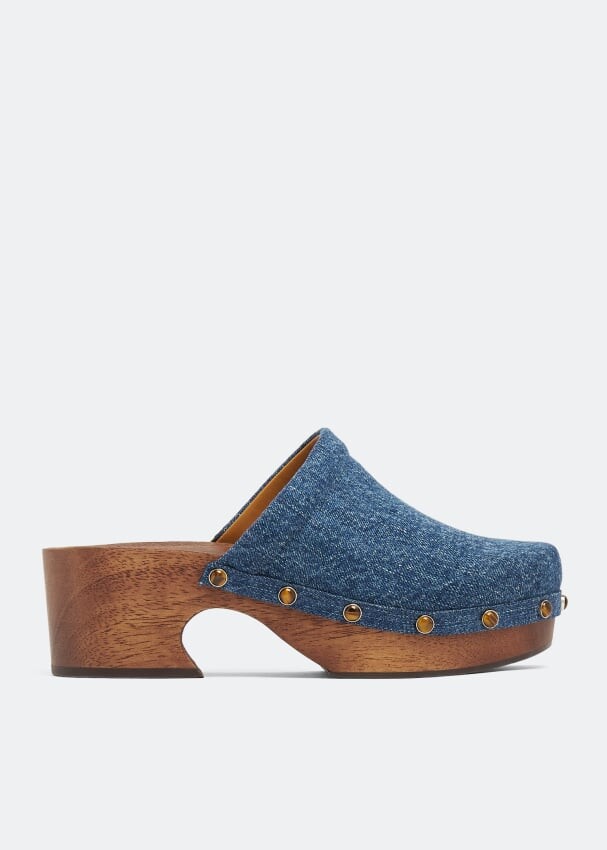 

Сабо CHLOÉ Aurna clogs, синий