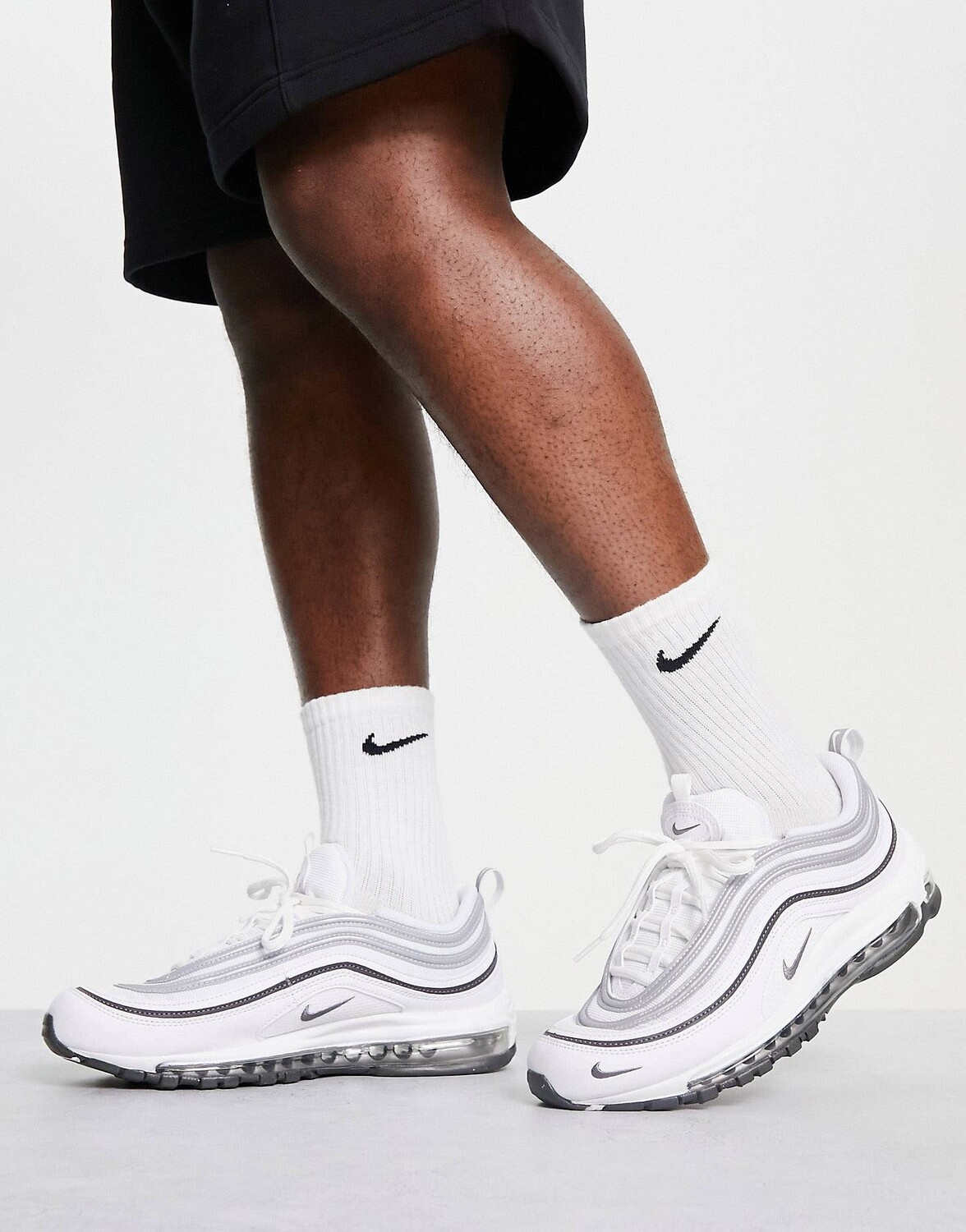 

Бело-серые кроссовки Nike Air Max 97