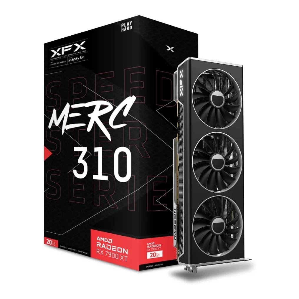 Видеокарта XFX Speedster MERC310 RX 7900 XT Ultra, 20 Гб, RX-79TMERCU9 - фото