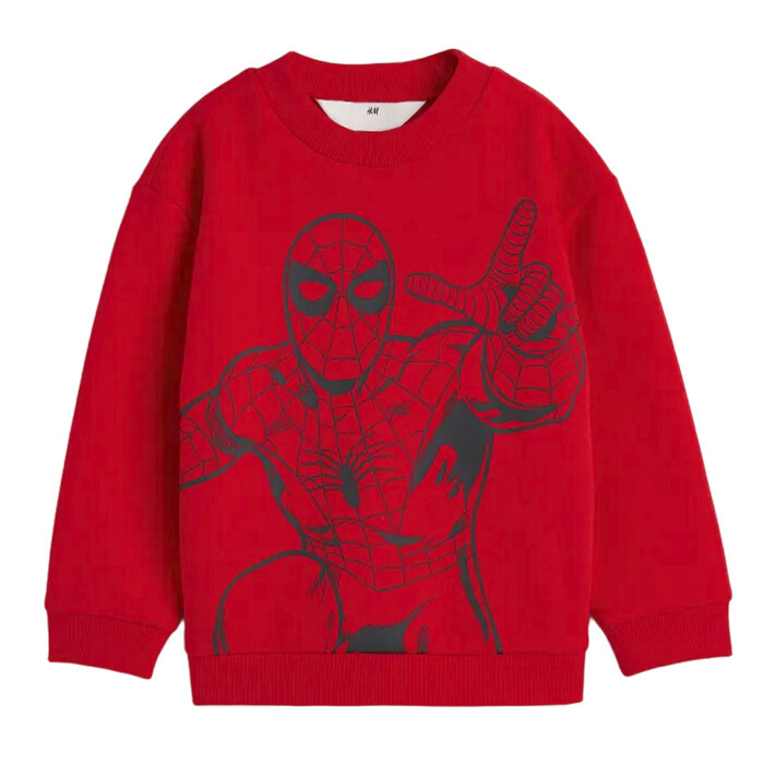 

Свитшот H&M Spiderman Printed, красный