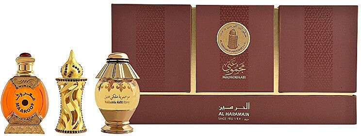 

Парфюмерный набор Al Haramain Mukhamria Maliki Ateeq