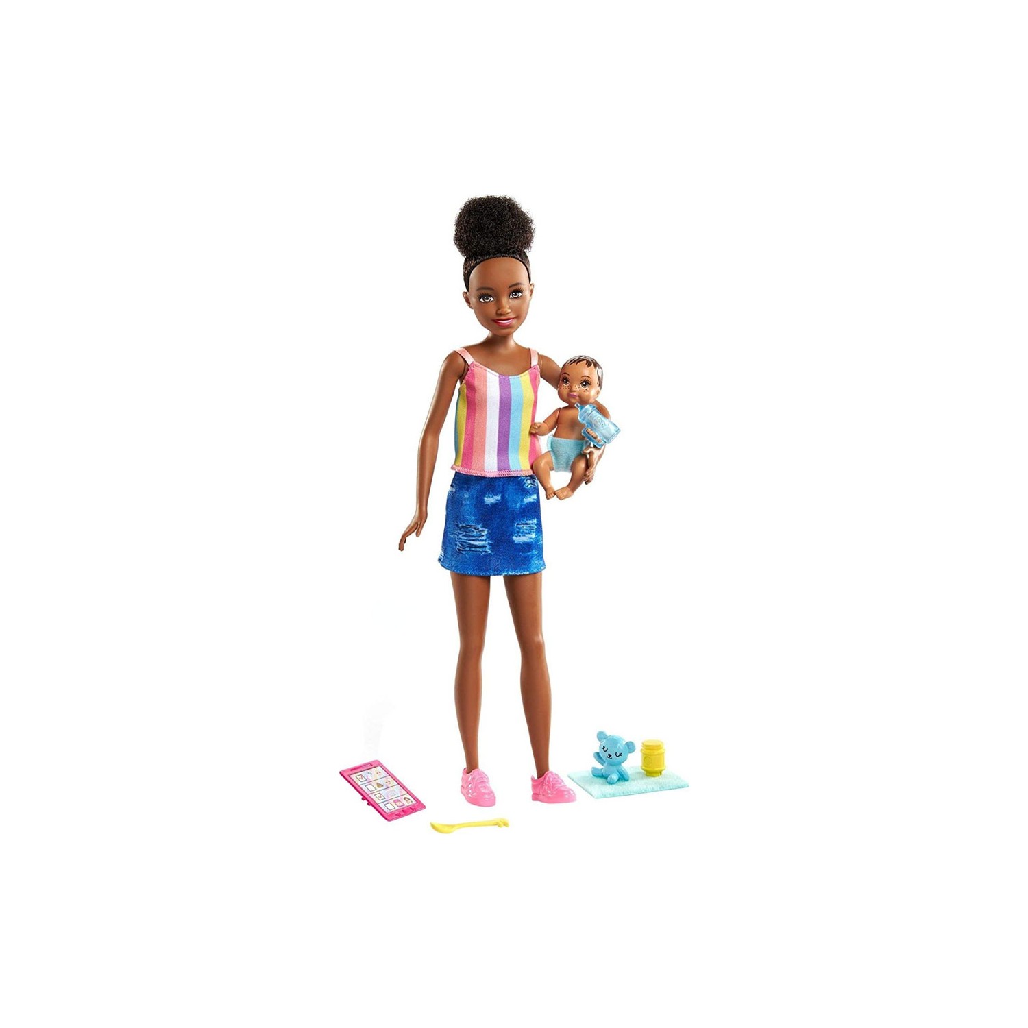 Игровой набор Barbie Skipper Babysitters mattel barbie кукла няня с аксессуарами