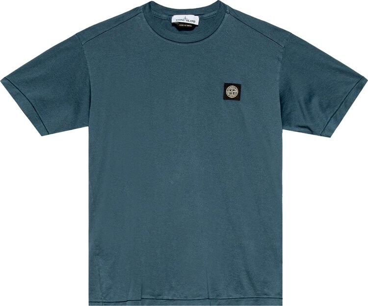 

Футболка Stone Island Logo T-Shirt 'Cobalt Blue', синий