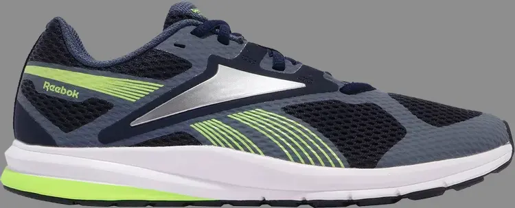 

Кроссовки endless road 2.0 'vector navy solar yellow' Reebok, синий