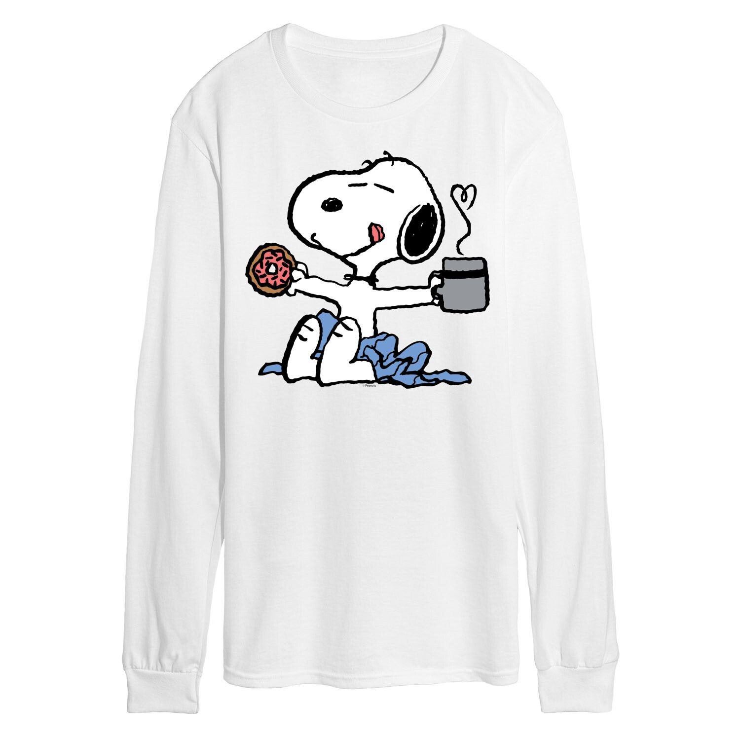 

Мужские брюки с арахисом Snoopy Donut Coffee с длинным рукавом Licensed Character