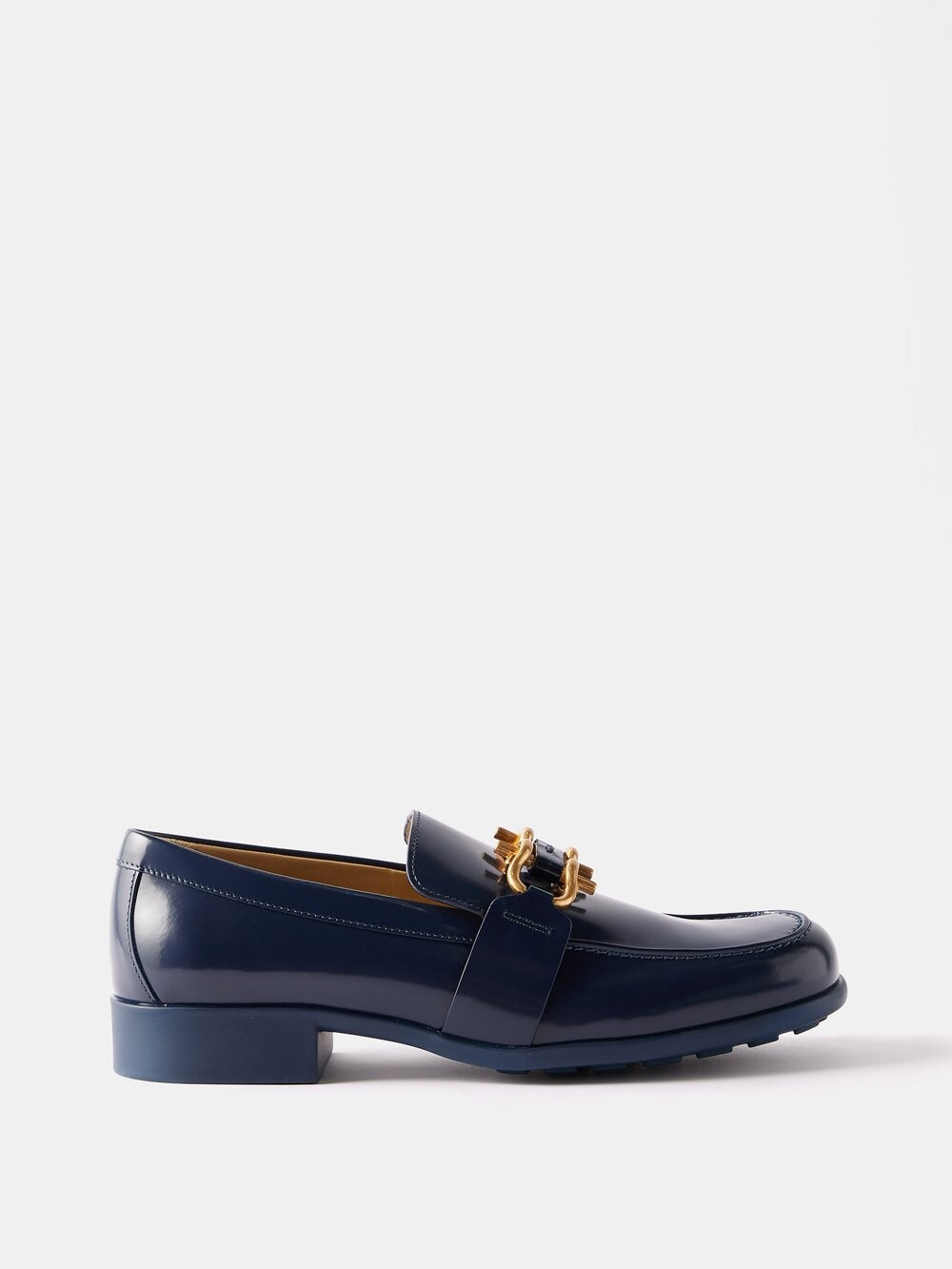 

Лакированные лоферы monsieur Bottega Veneta, синий