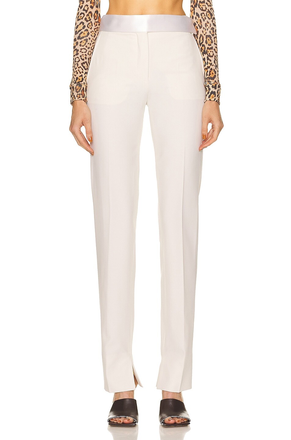 

Брюки Stella Mccartney Twill Tailoreds, кремовый, Бежевый