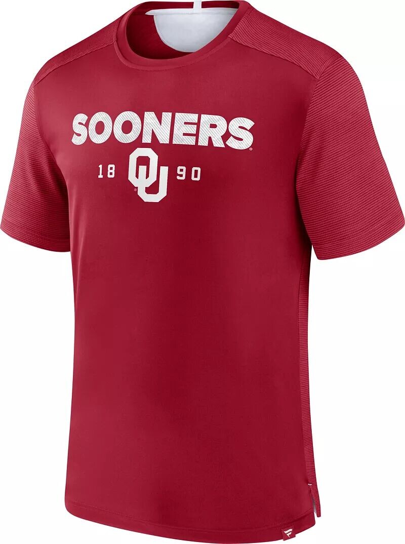 

Мужская футболка NCAA Oklahoma Earlys Crimson Defender Rush