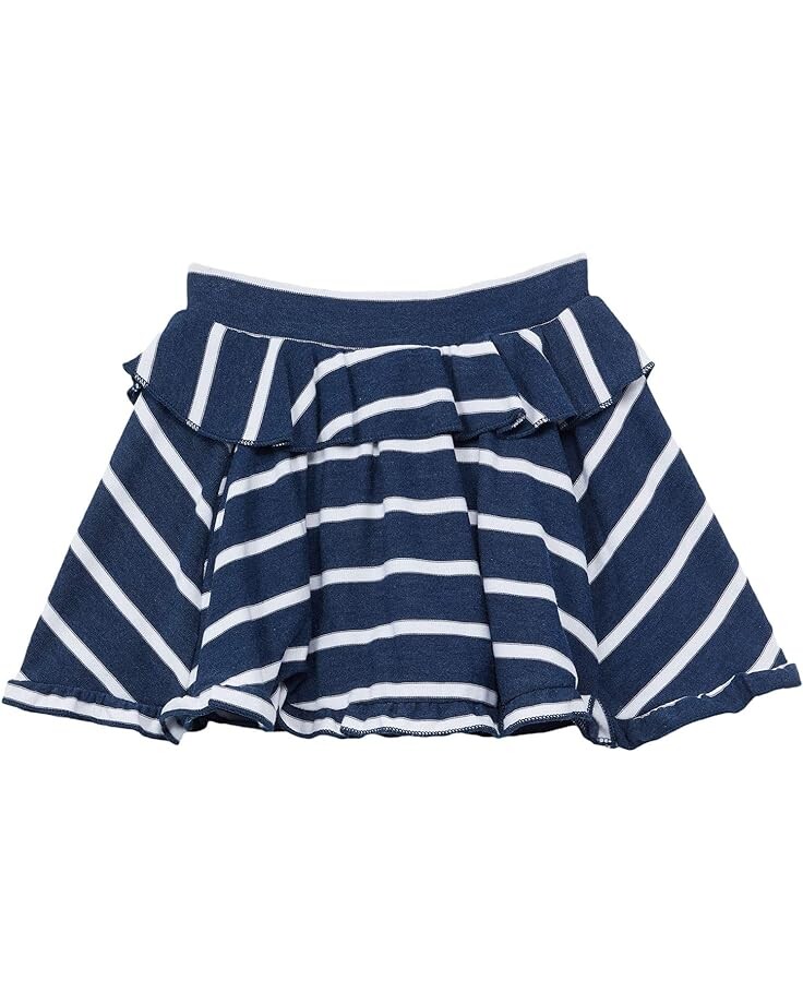 

Юбка Chaser RPET Cozy Knit Ruffle Skort, цвет Stripe