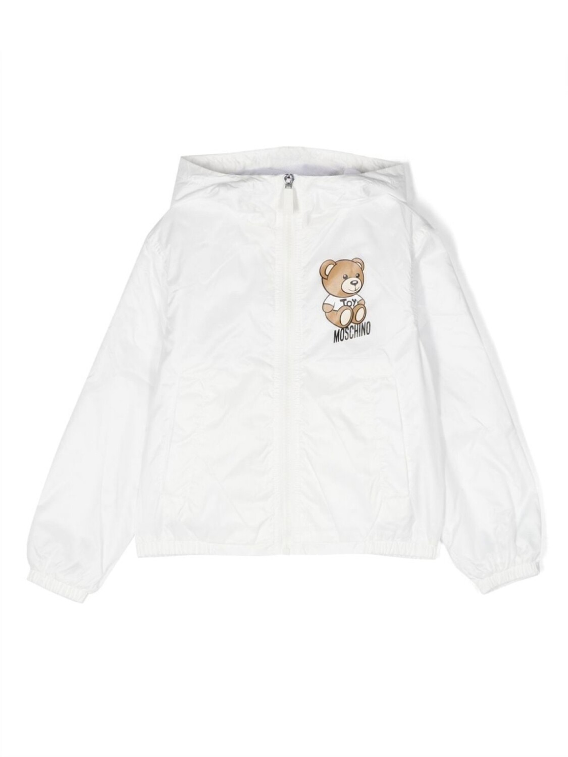 

Куртка Teddy Bear с капюшоном Moschino Kids, белый