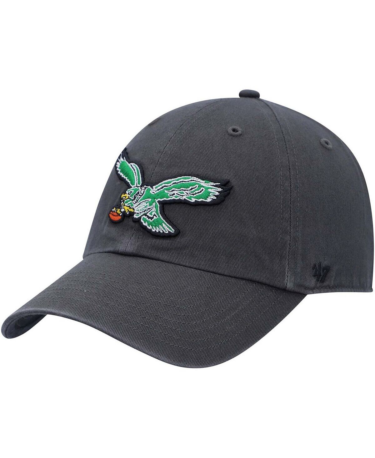 

Мужская угольная регулируемая кепка Philadelphia Eagles Clean Up Legacy '47 Brand