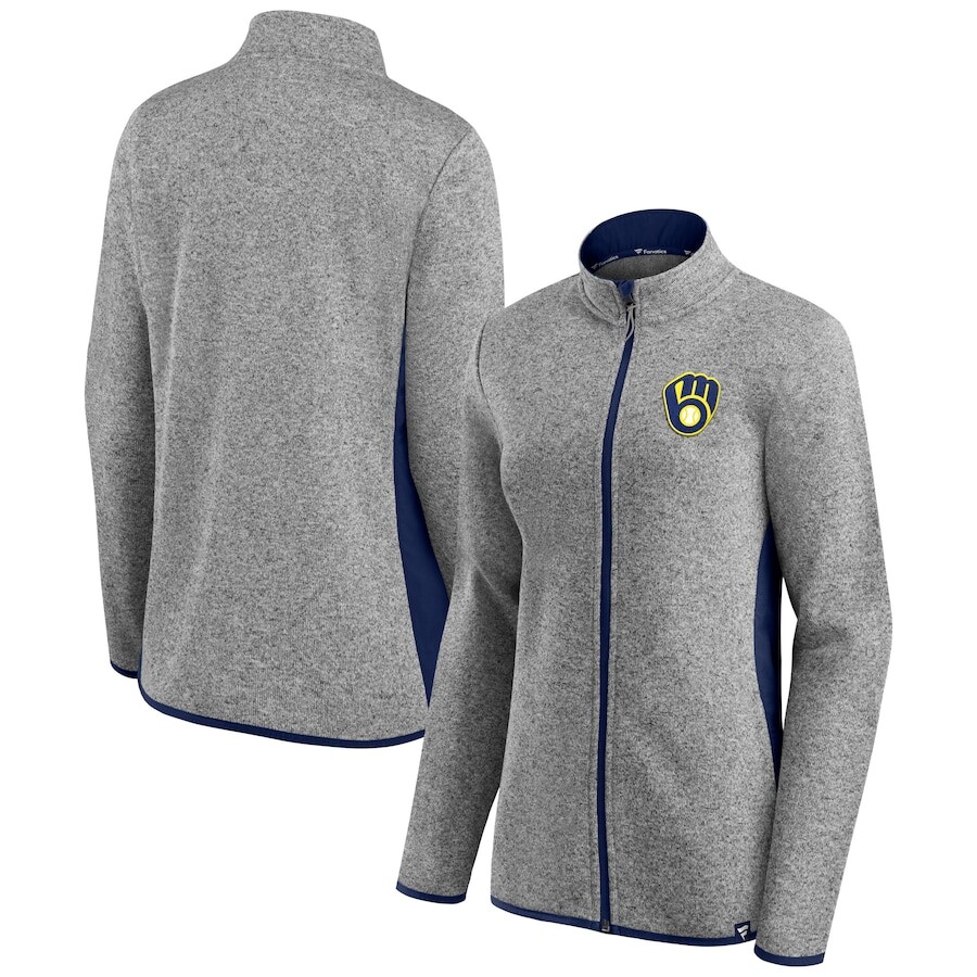 

Куртка Fanatics Branded Milwaukee Brewers, угольный